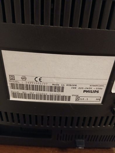 phillips 14" crt tv