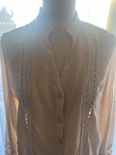 Cream Womens Blouse size 12