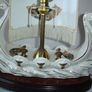 CRE Irish Porcelain Hand Made Viking Ship Table Lamp in Galway Image 4