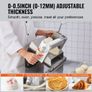 Manual Dough Sheeter Machine, Puff Pastry Sheeter and Fondant Roller, Removable Handle, Panel, Roller for Easy Cleaning, Max 1/2 inch Adjustable Thickness, for Home or Small Commercial Kitchens Image 2