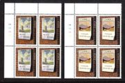 2003 Ireland Europa (Posters) 41c &amp; 57c Commemorative Stamps Plate Block Plate 1A1A1A1A Mint Never Hinged (MNH)