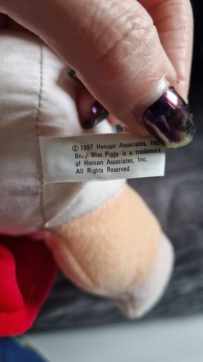 Vintage 1987 Miss Piggy Teddy