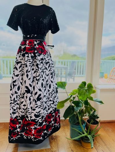 African Print Wrap Skirt Womenswear