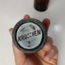 287 - Set of 2 Vintage Kruschen Salts Brown Amber Glass Decorative Collectible Display Bottles Image 4