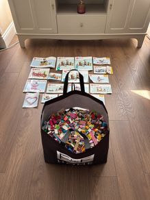 Large bag of Lego and books see photos
