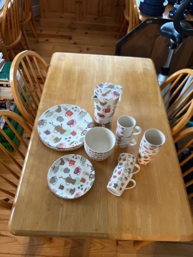 Melamine outdoors dining set