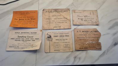 vintage dublin ephemera