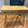 Gorgeous rattan dressing table with drawers Image 2
