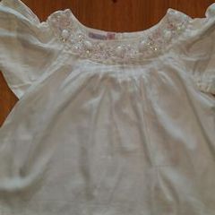 Beautiful Monsoon Beaded Cotton Top Age 4/5