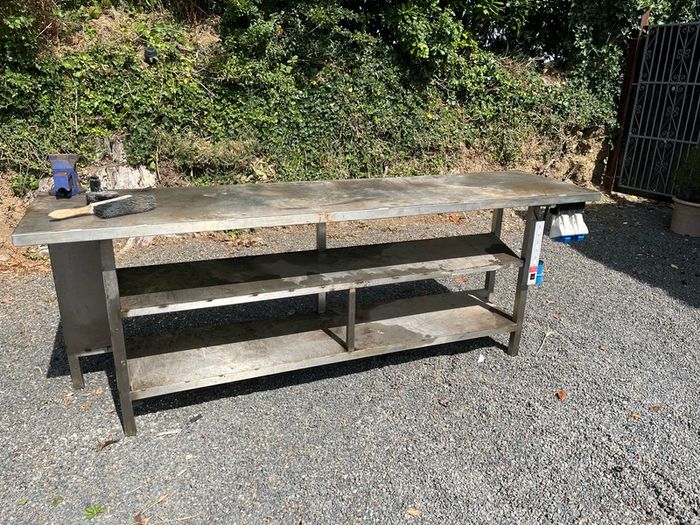 stainless steel  work bench