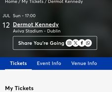 SWAP Dermot Kennedy Swap