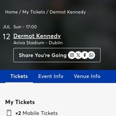 SWAP Dermot Kennedy Swap