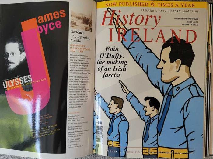 History Ireland Magazine 11 Issues 2005 to 2006 with Official Binder