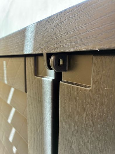Garden Storage Box 2Door & Lift-Up Lid
