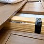 Quality 3ft Oak Single Bed + Mattress + Topper + Duvet | Cost 780 > 450 Image 8