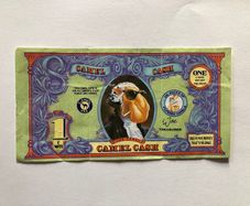 Vintage Camel Tobacco Joe Camel Cash