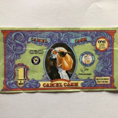 Vintage Camel Tobacco Joe Camel Cash