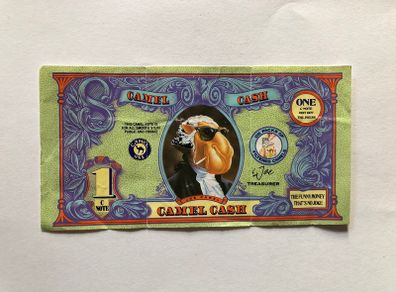 Vintage Camel Tobacco Joe Camel Cash