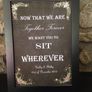Vintage Wedding Signs (Free Postage and Packaging) Image 4