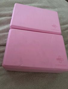 Overmont Yoga Blocks  Pink