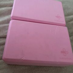 Overmont Yoga Blocks  Pink