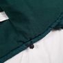Pull & Bear Dark Forest Green Stand Collar Zip Front Short Puffer Jacket Size M Image 7