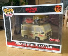 Stranger Things Argyle Pizza Van Funko Pop 113 - New