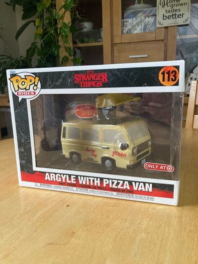 Stranger Things Argyle Pizza Van Funko Pop 113 - New