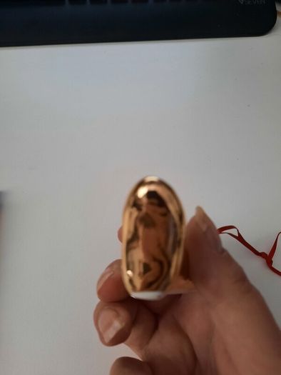 Vintage Irish Dresden Christmas Ornament