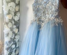 Blingalicious confirmation dress and accessories