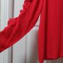 Long sleeve red top size 10 Image 4