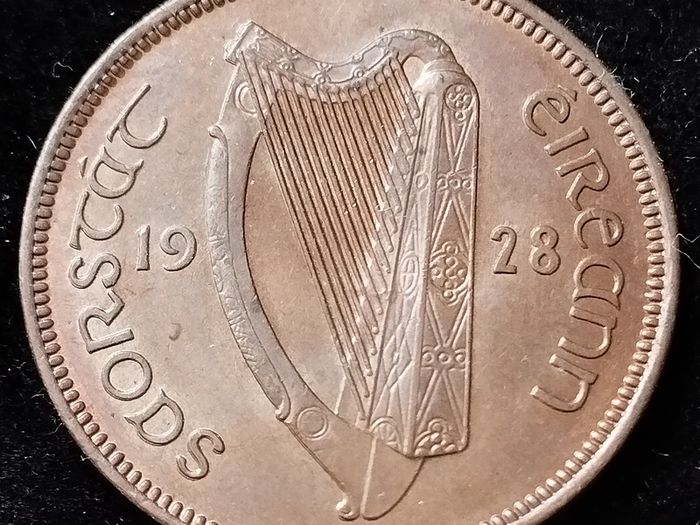 Ireland - 1928 - Half Penny - KM.2 - [895]