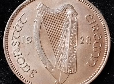 Ireland - 1928 - Half Penny - KM.2 - [895]