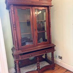 Late Victorian Display/China Cabinet