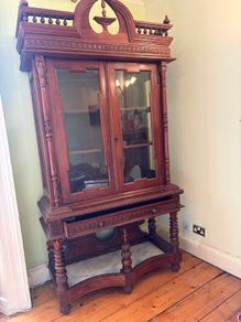Late Victorian Display/China Cabinet