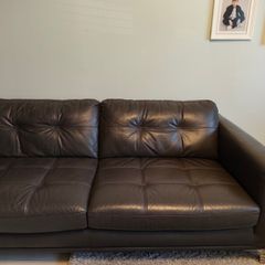 Leather sofa