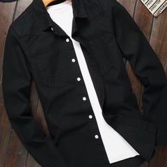 Mens  denim shirt jacket New Size XL