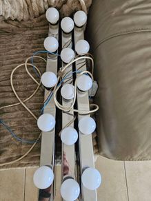 ikea makeup mirror with lights
