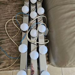ikea makeup mirror with lights