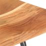 Bar Stools 4 pcs Solid Acacia Wood Image 8
