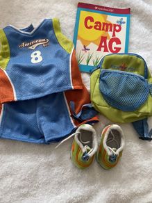 American Girl Camp outfit and Shoes