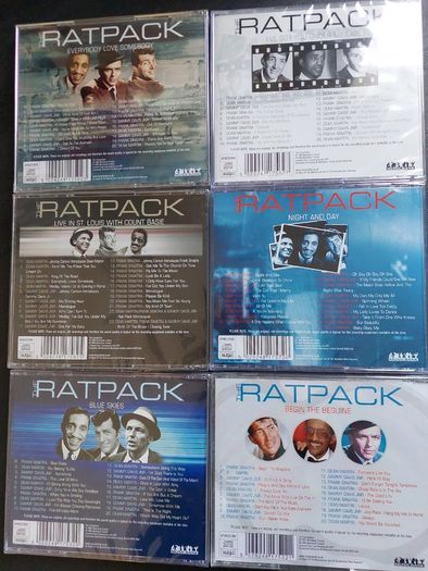 Ratpack - 6  Sealed / Mint  cds (Frank Sinatra/ Dean Martin/ Sammy Davis Jnr)