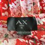 Stunning Red Floral Pleated Midi Dress by AX Paris Size: UK 16 / EU 44 Image 2