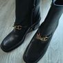 Rita  Ora black boots Image 4