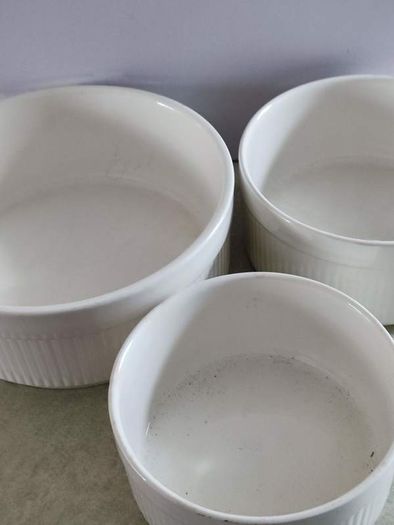 Budding And Steamer Bowls Set Of 3 B5 Myott Meakin Staffordshire England