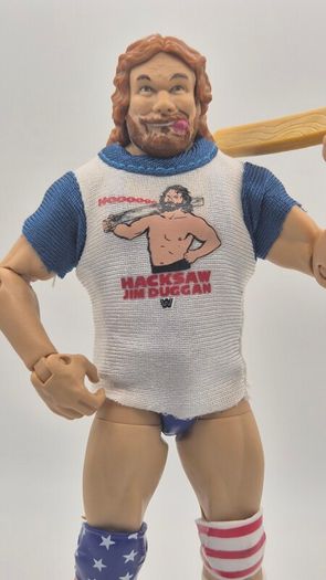 WWE Retrofest Elite Hacksaw Jim Duggan Wrestling Action Figure