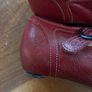 Fly London Burgundy Leather Shoes with Strap Opening- Size 38 Image 3