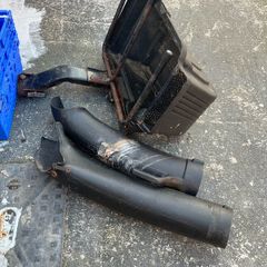 ride on mower grass collector parts