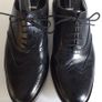 Mens Samuel Windsor Black all leather Brogues size 8 Handmade in England Image 3