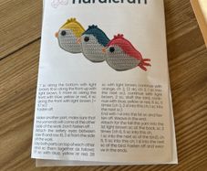 Opened crochet kit